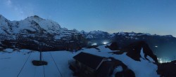 Archiv Foto Webcam Kleine Scheidegg-Lauberhorn, Grindelwald 01:00