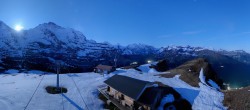 Archiv Foto Webcam Kleine Scheidegg-Lauberhorn, Grindelwald 03:00