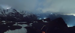 Archiv Foto Webcam Kleine Scheidegg-Lauberhorn, Grindelwald 23:00