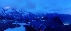 Archiv Foto Webcam Kleine Scheidegg-Lauberhorn, Grindelwald 03:00
