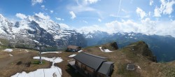 Archiv Foto Webcam Kleine Scheidegg-Lauberhorn, Grindelwald 15:00