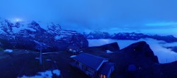 Archiv Foto Webcam Kleine Scheidegg-Lauberhorn, Grindelwald 03:00