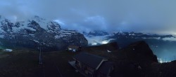 Archived image Webcam Top Station Lauberhorn, Grindelwald 01:00