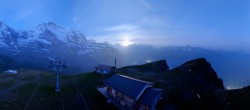 Archiv Foto Webcam Kleine Scheidegg-Lauberhorn, Grindelwald 03:00