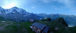 Archived image Webcam Top Station Lauberhorn, Grindelwald 01:00