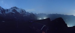 Archiv Foto Webcam Kleine Scheidegg-Lauberhorn, Grindelwald 23:00
