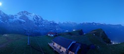 Archiv Foto Webcam Kleine Scheidegg-Lauberhorn, Grindelwald 03:00