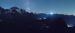 Archived image Webcam Top Station Lauberhorn, Grindelwald 01:00