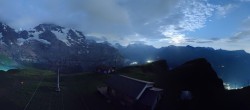 Archived image Webcam Top Station Lauberhorn, Grindelwald 23:00