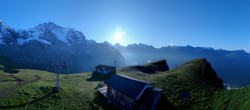Archiv Foto Webcam Kleine Scheidegg-Lauberhorn, Grindelwald 03:00
