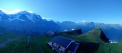 Archiv Foto Webcam Kleine Scheidegg-Lauberhorn, Grindelwald 23:00