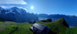 Archiv Foto Webcam Kleine Scheidegg-Lauberhorn, Grindelwald 03:00