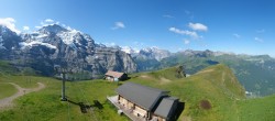Archiv Foto Webcam Kleine Scheidegg-Lauberhorn, Grindelwald 09:00