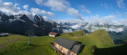 Archiv Foto Webcam Kleine Scheidegg-Lauberhorn, Grindelwald 07:00