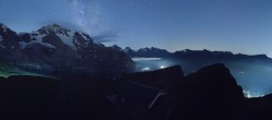 Archiv Foto Webcam Kleine Scheidegg-Lauberhorn, Grindelwald 23:00