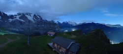 Archiv Foto Webcam Kleine Scheidegg-Lauberhorn, Grindelwald 01:00