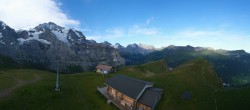 Archiv Foto Webcam Kleine Scheidegg-Lauberhorn, Grindelwald 07:00