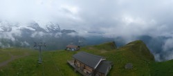 Archiv Foto Webcam Kleine Scheidegg-Lauberhorn, Grindelwald 17:00