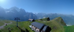 Archived image Webcam Top Station Lauberhorn, Grindelwald 08:00