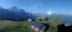Archived image Webcam Top Station Lauberhorn, Grindelwald 23:00