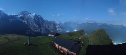 Archived image Webcam Top Station Lauberhorn, Grindelwald 01:00