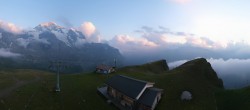 Archived image Webcam Top Station Lauberhorn, Grindelwald 19:00