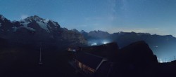 Archiv Foto Webcam Kleine Scheidegg-Lauberhorn, Grindelwald 01:00