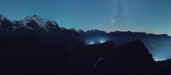 Archiv Foto Webcam Kleine Scheidegg-Lauberhorn, Grindelwald 01:00