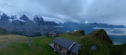 Archiv Foto Webcam Kleine Scheidegg-Lauberhorn, Grindelwald 01:00