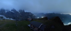 Archived image Webcam Top Station Lauberhorn, Grindelwald 01:00