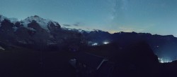 Archiv Foto Webcam Kleine Scheidegg-Lauberhorn, Grindelwald 23:00
