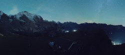 Archiv Foto Webcam Kleine Scheidegg-Lauberhorn, Grindelwald 01:00