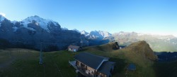 Archiv Foto Webcam Kleine Scheidegg-Lauberhorn, Grindelwald 08:00