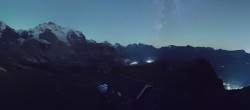 Archived image Webcam Top Station Lauberhorn, Grindelwald 23:00
