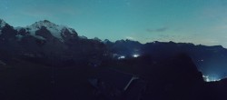 Archiv Foto Webcam Kleine Scheidegg-Lauberhorn, Grindelwald 03:00
