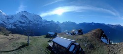 Archived image Webcam Top Station Lauberhorn, Grindelwald 23:00