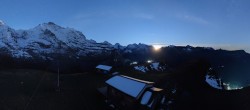 Archived image Webcam Top Station Lauberhorn, Grindelwald 01:00