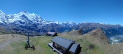Archiv Foto Webcam Kleine Scheidegg-Lauberhorn, Grindelwald 03:00
