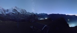 Archiv Foto Webcam Kleine Scheidegg-Lauberhorn, Grindelwald 19:00