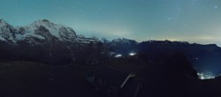 Archived image Webcam Top Station Lauberhorn, Grindelwald 23:00