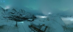 Archived image Webcam Top Station Lauberhorn, Grindelwald 01:00