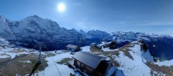 Archiv Foto Webcam Kleine Scheidegg-Lauberhorn, Grindelwald 19:00
