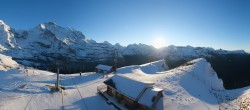 Archived image Webcam Top Station Lauberhorn, Grindelwald 15:00