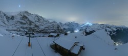 Archiv Foto Webcam Kleine Scheidegg-Lauberhorn, Grindelwald 23:00