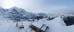 Archiv Foto Webcam Kleine Scheidegg-Lauberhorn, Grindelwald 09:00