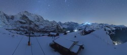 Archiv Foto Webcam Kleine Scheidegg-Lauberhorn, Grindelwald 01:00