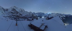 Archiv Foto Webcam Kleine Scheidegg-Lauberhorn, Grindelwald 03:00