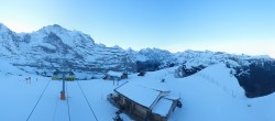 Archiv Foto Webcam Kleine Scheidegg-Lauberhorn, Grindelwald 08:00