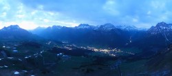 Archived image Webcam View from Kriegerhorn 22:00