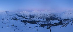 Archived image Webcam View from Kriegerhorn 19:00